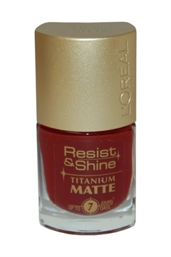 L Oreal Resist & Shine neglelak -Titanium Nail Polish 9ml #501M