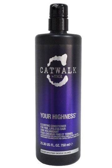 Tigi Catwalk Your Highness Elevating Conditioner 750ml for Fine/Lifeless Hair 